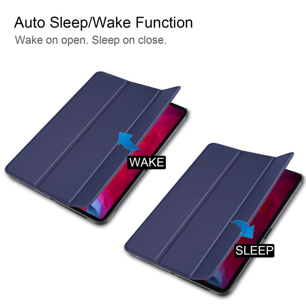 Fodral för iPad Pro 11 2018/2020/2021 med Sleep/ Wake-up funktion blå