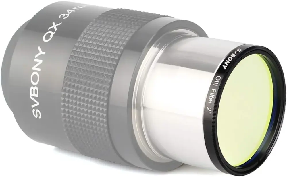 Svbony SV115 OIII 2-tum smalbandsfilter – reducerar ljusföroreningar från Kamda – snabb leverans och trygg e-handel