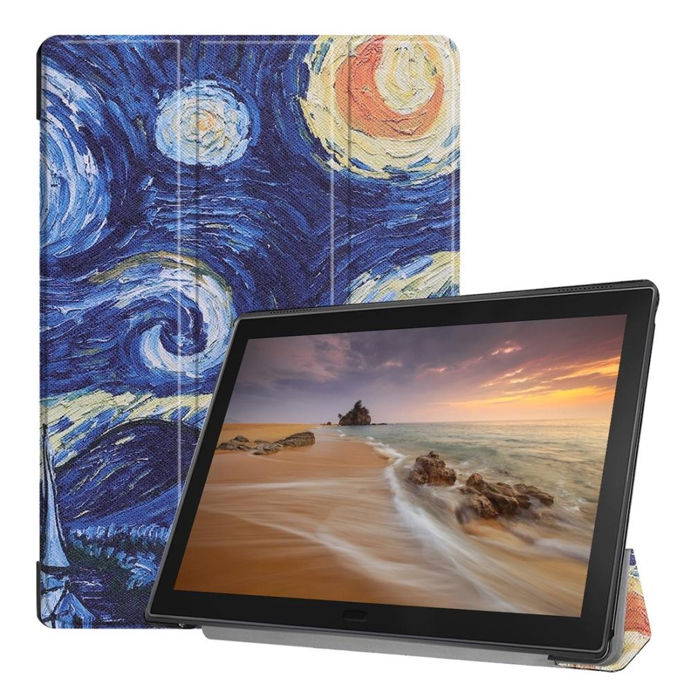 Fodral för Lenovo Tab E10 X104 - Oljemålning