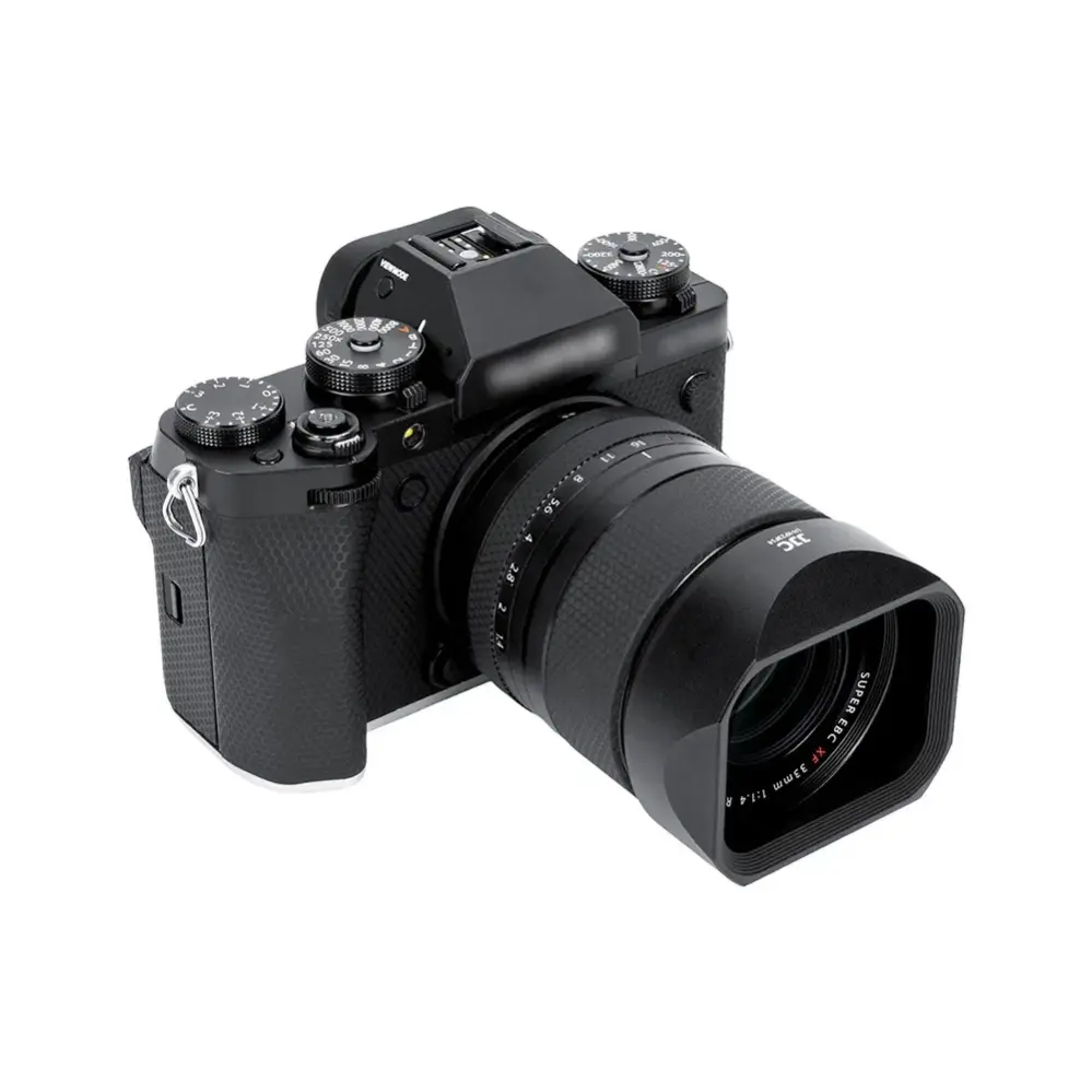  JJC LH-XF23F14 motljusskydd i metall för Fujifilm XF 23mm & 33mm f/1,4 R LM WR från Kamda – snabb leverans och trygg e-handel