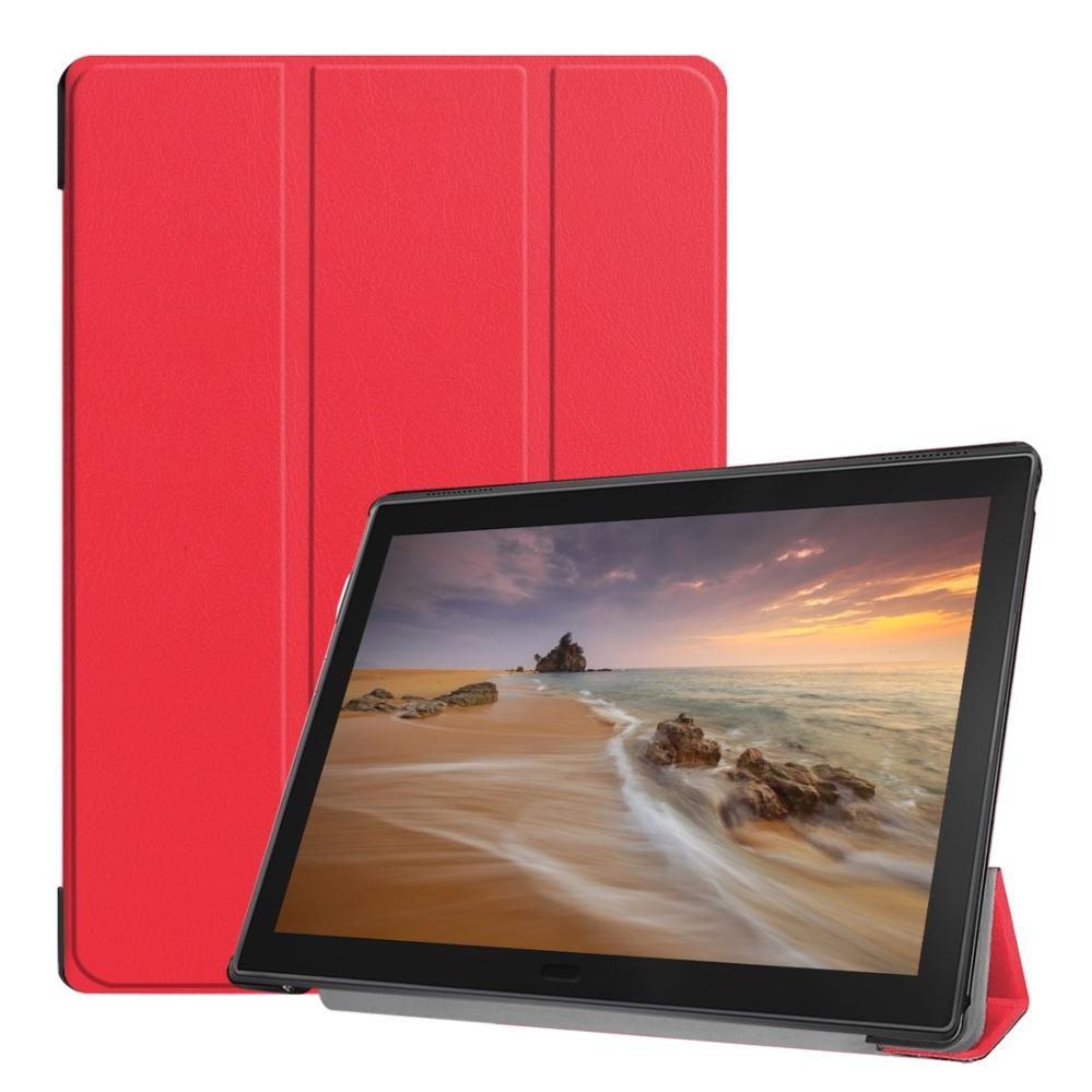 Fodral för Lenovo Tab E10 X104 Röd