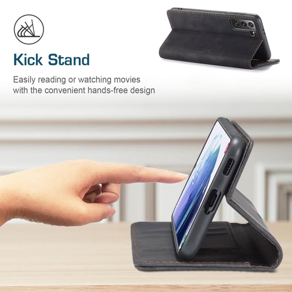 CaseMe Plånboksfodral med kortplats för Samsung Galaxy S21 5G