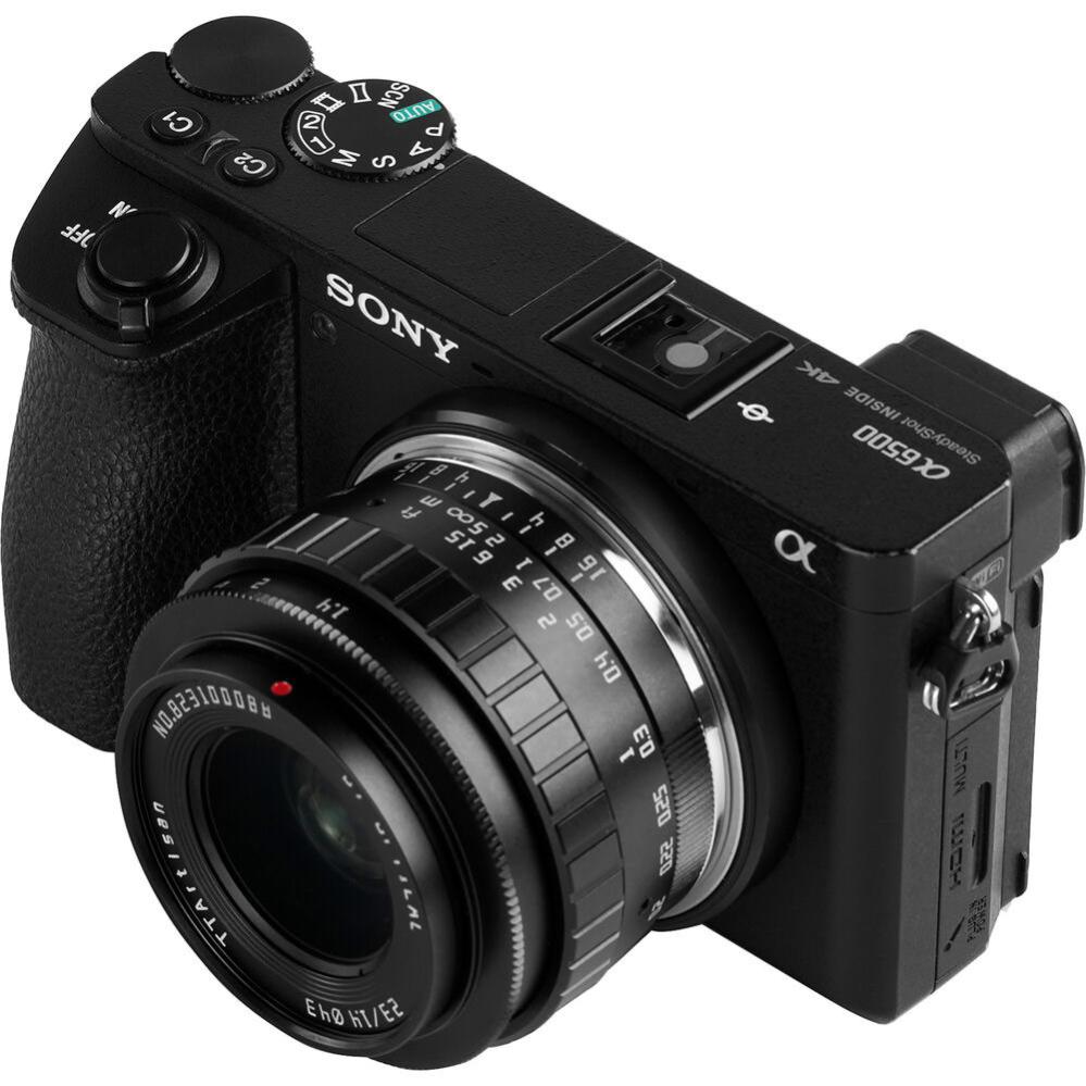  TTartisan 23mm f/1.4 objektiv APS-C för Sony E