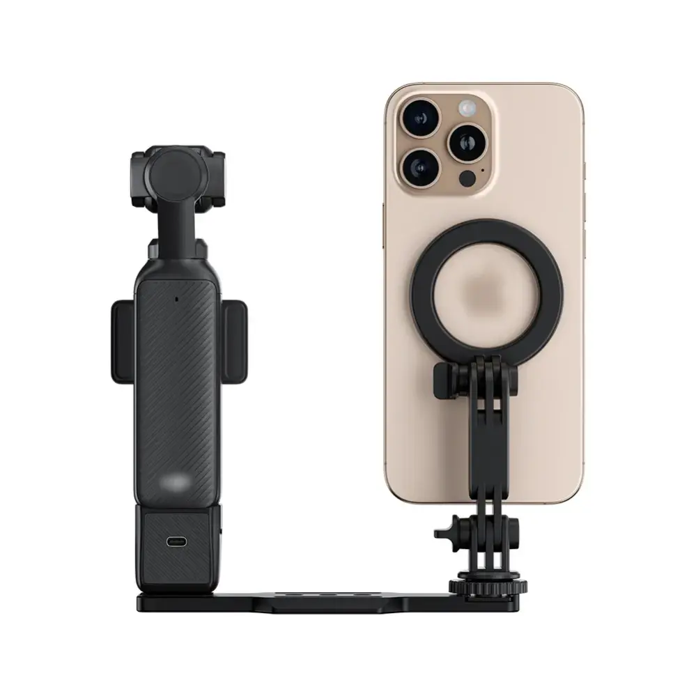  JJC HG-CS1 Magnetfäste & blixtskoförlängning för DJI Osmo Pocket 3 från Kamda – snabb leverans och trygg e-handel