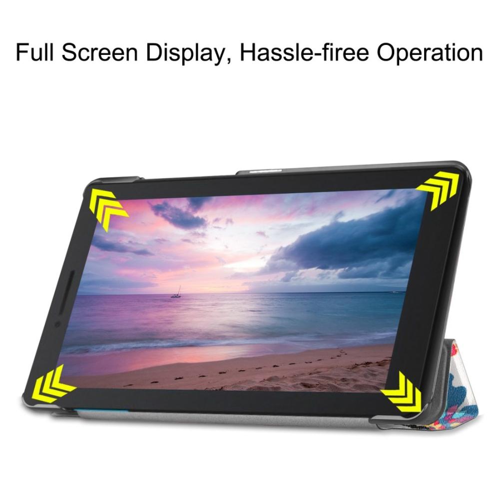  Fodral för Lenovo Tab E8 TB-8304F - Fjärilsmönster