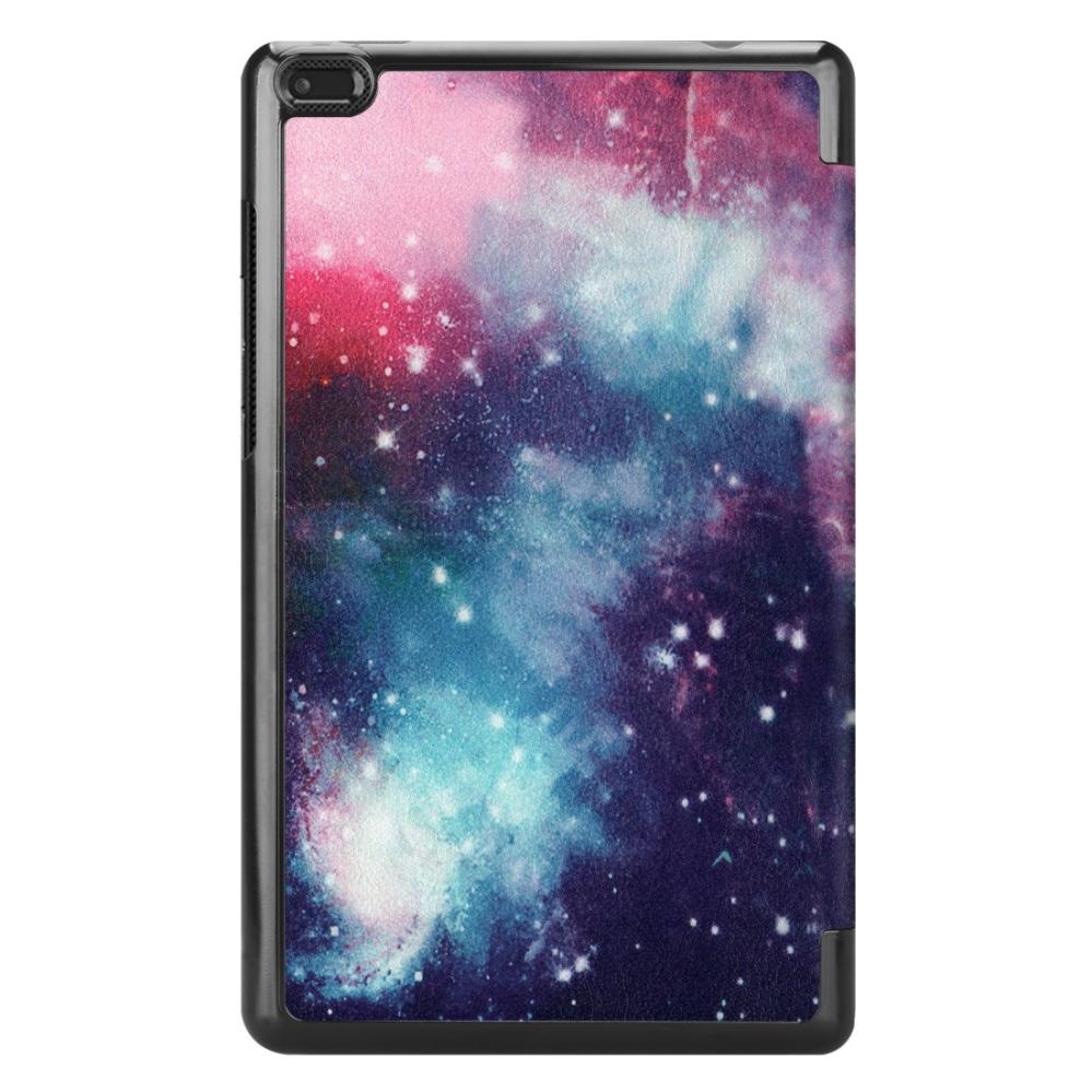 Fodral för Lenovo Tab E8 TB-8304F - Rymdmönster