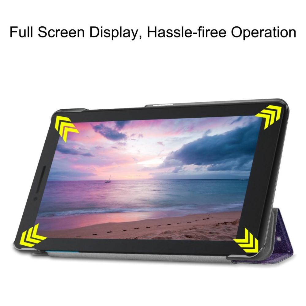 Fodral för Lenovo Tab E8 TB-8304F - Rymdmönster