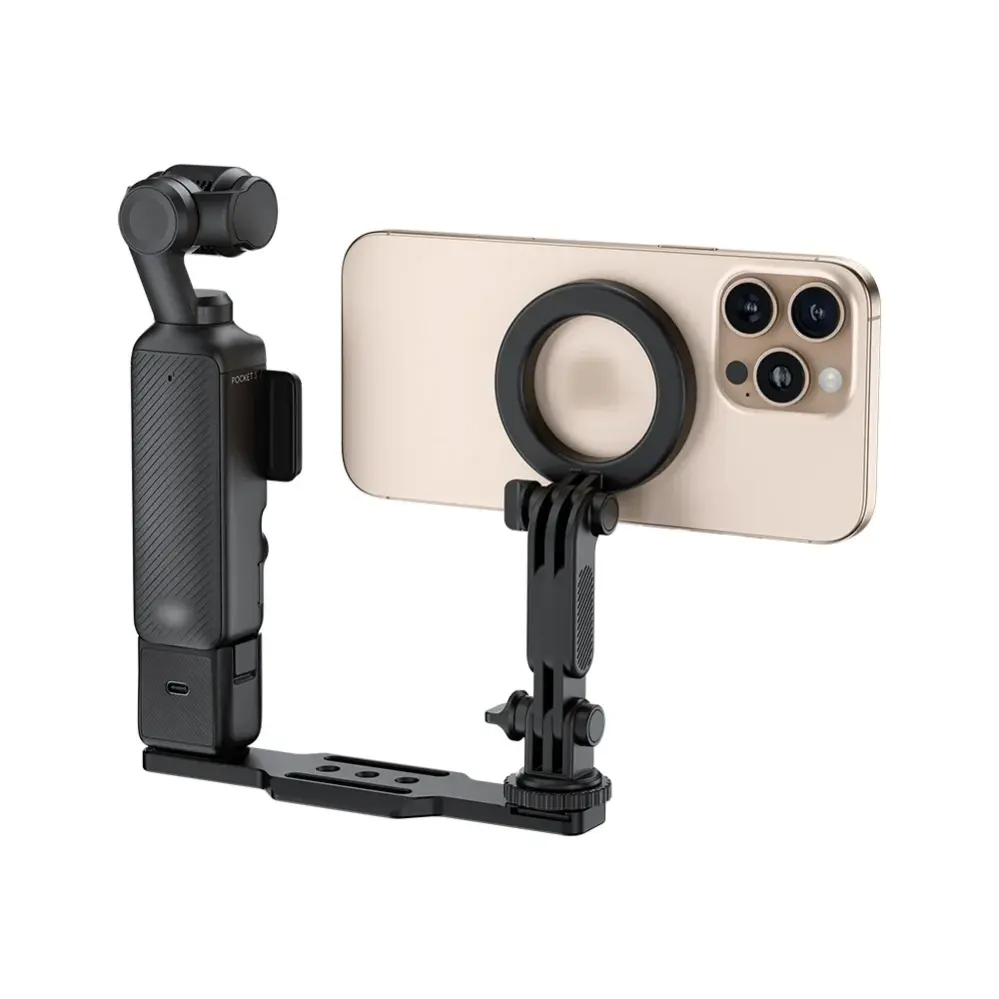  JJC HG-CS1 Magnetfäste & blixtskoförlängning för DJI Osmo Pocket 3 från Kamda – snabb leverans och trygg e-handel