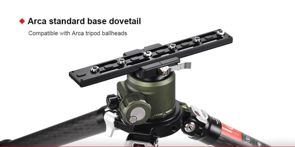 Sunwayfoto SMP-300 Adapterplatta för Arca och M-LOK