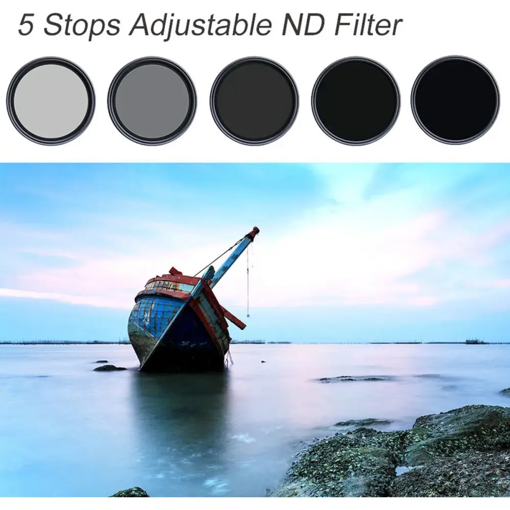  K&F Concept 67mm Nano-X Variabelt ND-filter ND2–ND32 från Kamda – snabb leverans och trygg e-handel