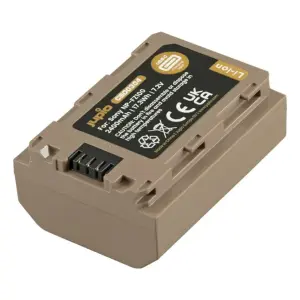  Jupio kamerabatteri 2400mAh för Sony NP-FZ100 USB-C input