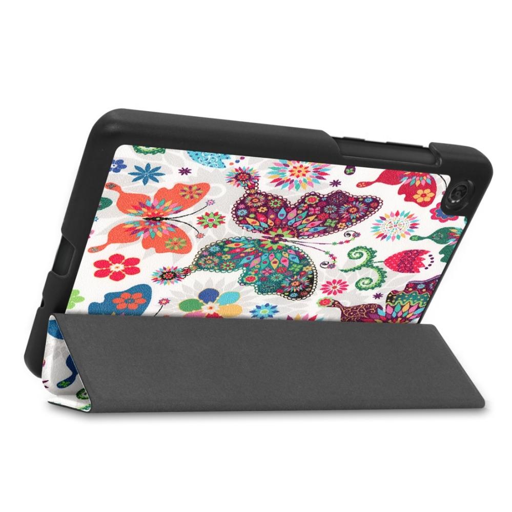 Fodral för Lenovo Tab M7 - Fjärilsmönster