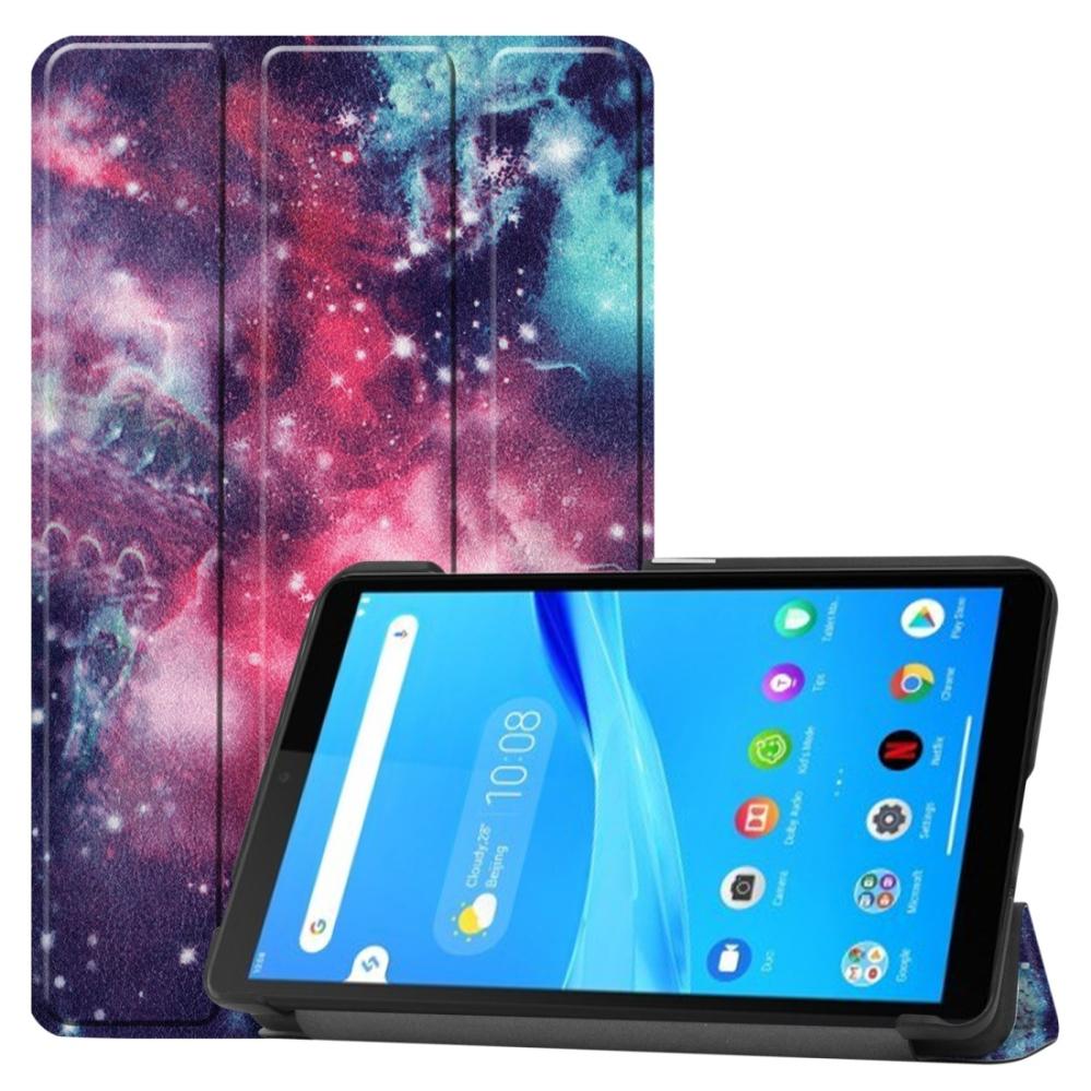 Fodral för Lenovo Tab M7 - Rymdmönster