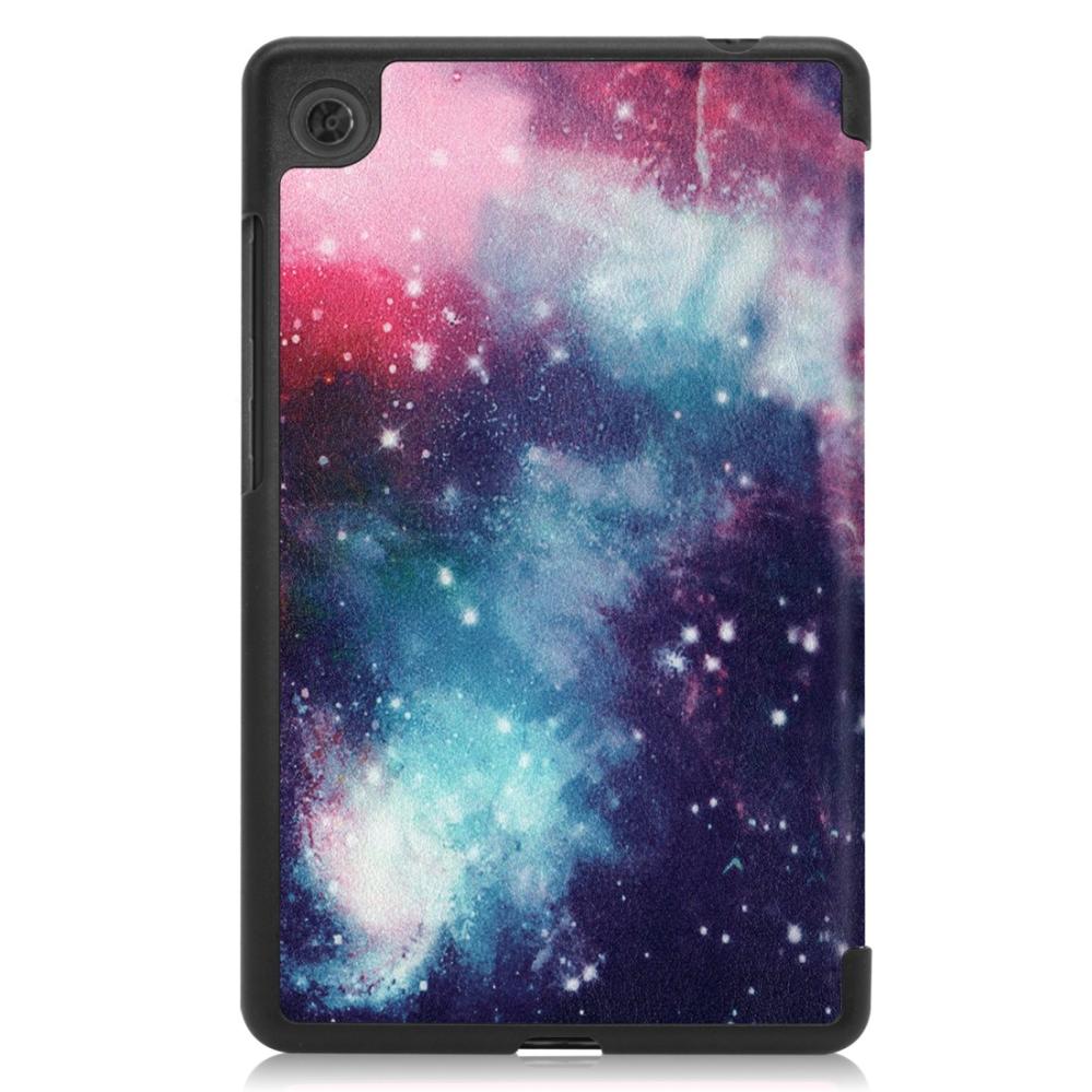 Fodral för Lenovo Tab M7 - Rymdmönster