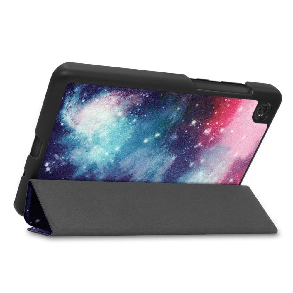 Fodral för Lenovo Tab M7 - Rymdmönster