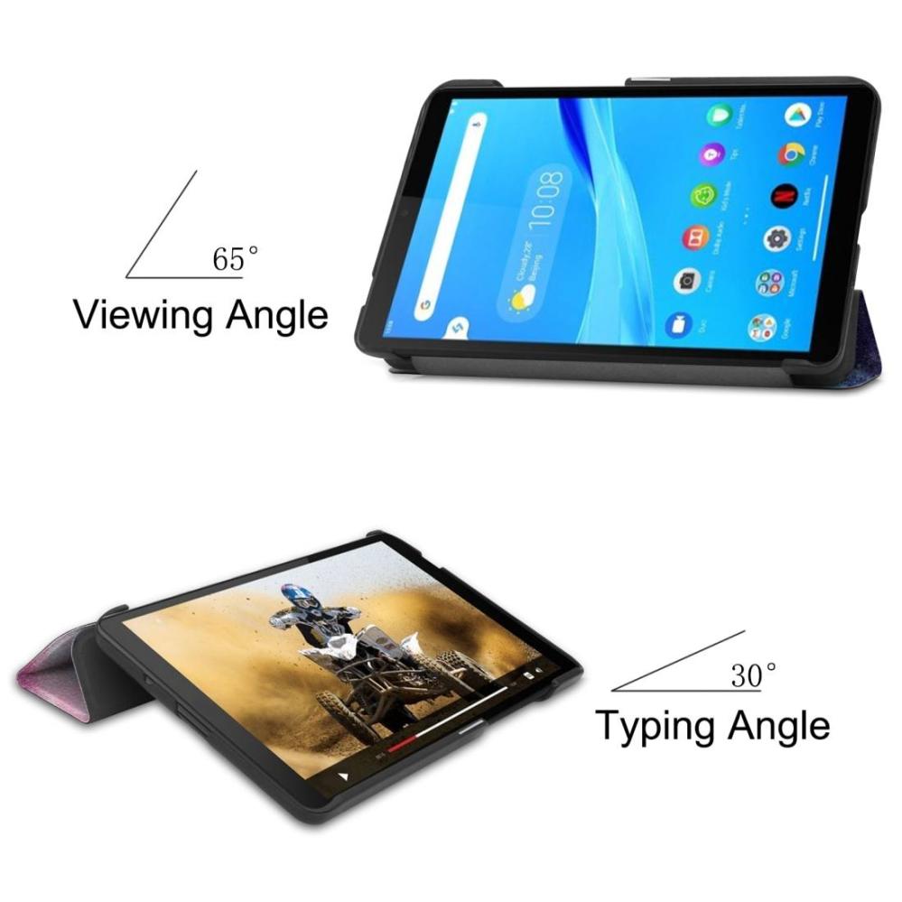 Fodral för Lenovo Tab M7 - Rymdmönster