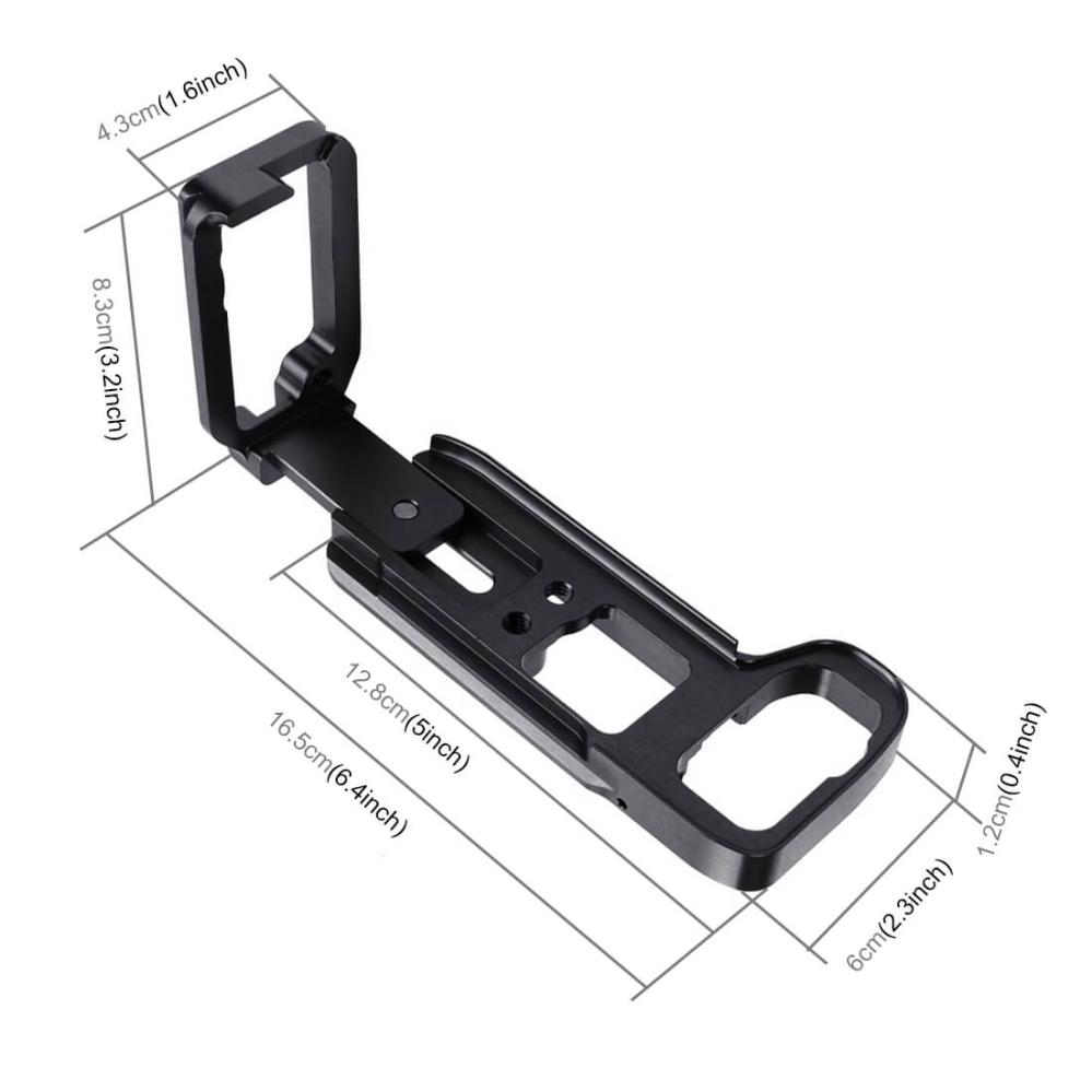  Puluz L-Bracket för Sony A9, Sony A7R III
