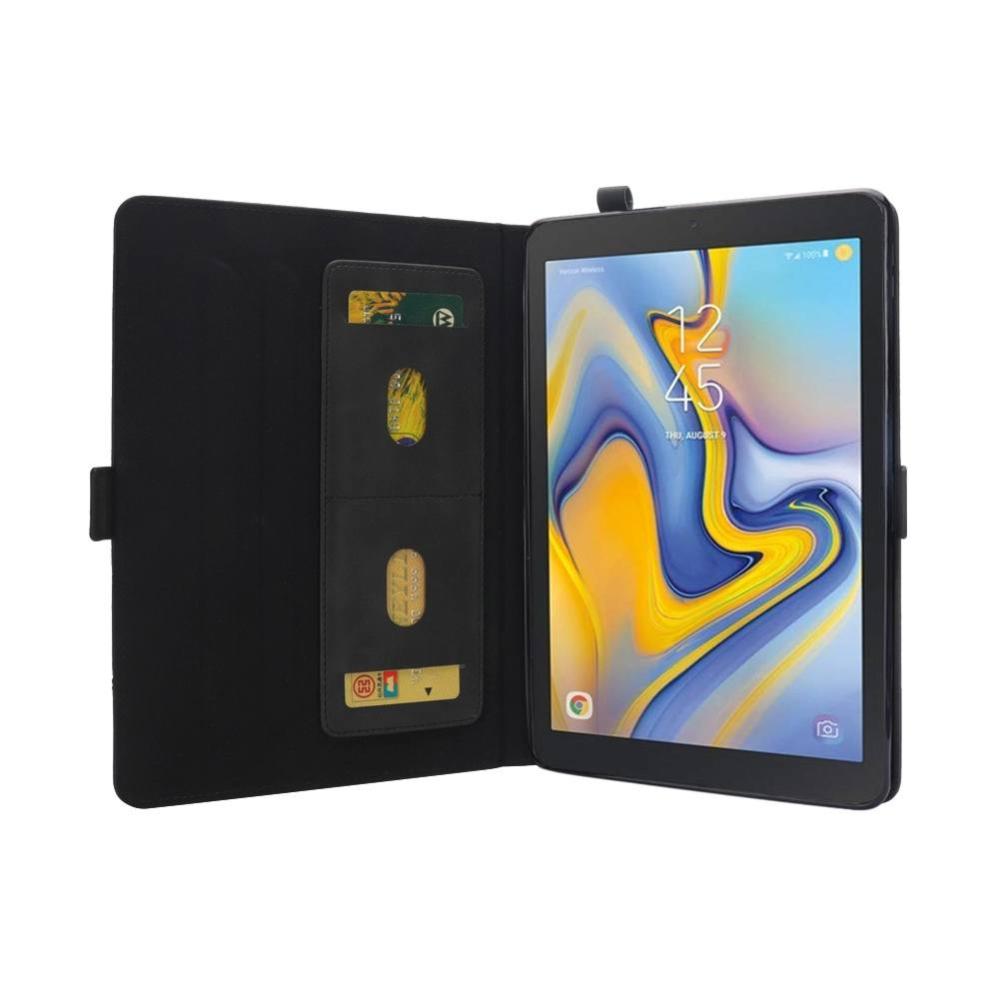 Fodral för Galaxy Tab A 8.0 (2018) T387 med extrafack & pennhållare