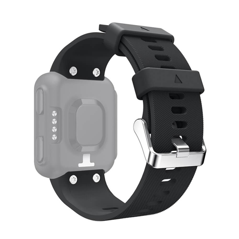Armband för Garmin Forerunner 30/35 Svart silikon