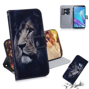  Plånboksfodral för Asus Zenfone Max Pro (M1) ZB601KL - Lejon