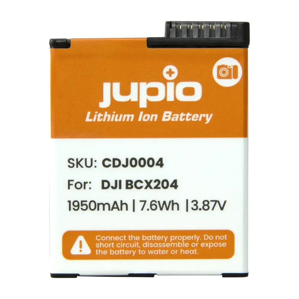  Jupio batteri 1950mAh för DJI Osmo Action 3/4/5 Pro – ersätter BCX204 från Kamda – snabb leverans och trygg e-handel