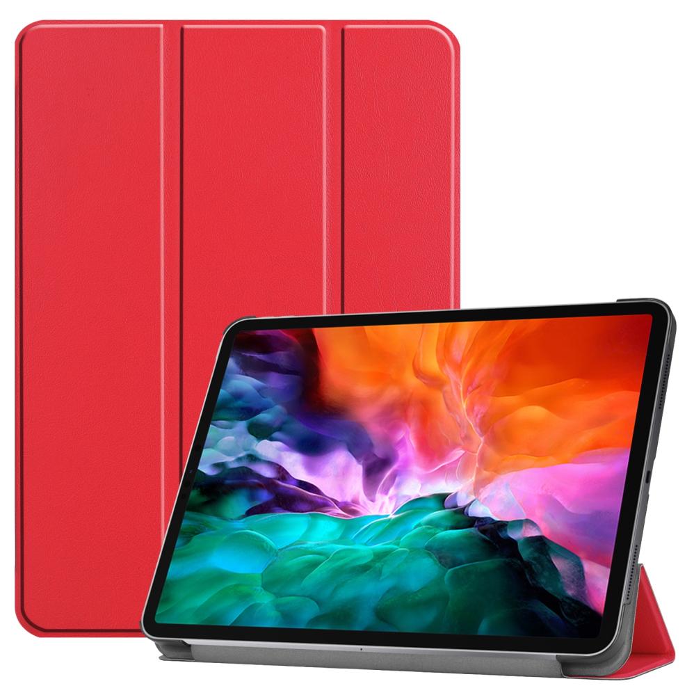 Flipfodral för iPad Pro 12.9-tum (2021) Sleep/ Wake-up funktion röd