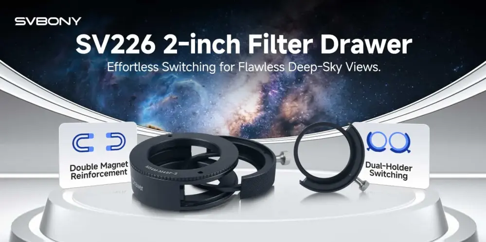  Svbony SV226 M54 filterlåda för 2-tums astrofilter – två filterhållare från Kamda – snabb leverans och trygg e-handel