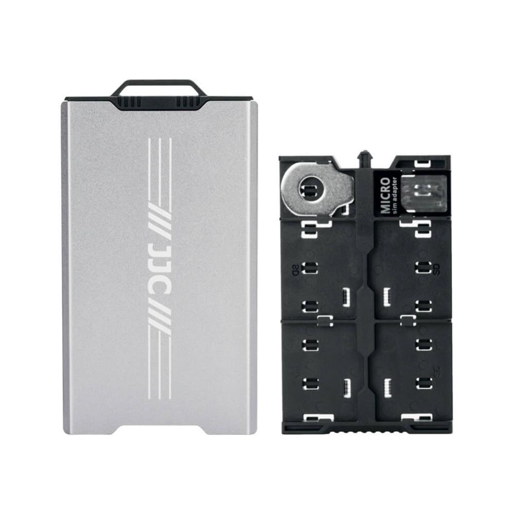  JJC Minneskortsfodral för 4xSD + 12xMicroSD + 2xNano SIM