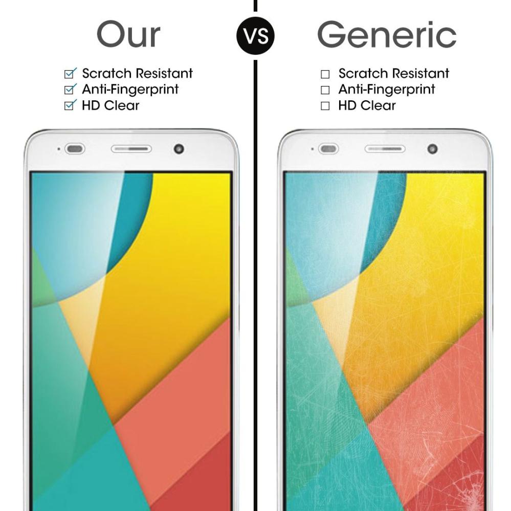 Skärmskydd för Huawei Y6 II av härdat glas