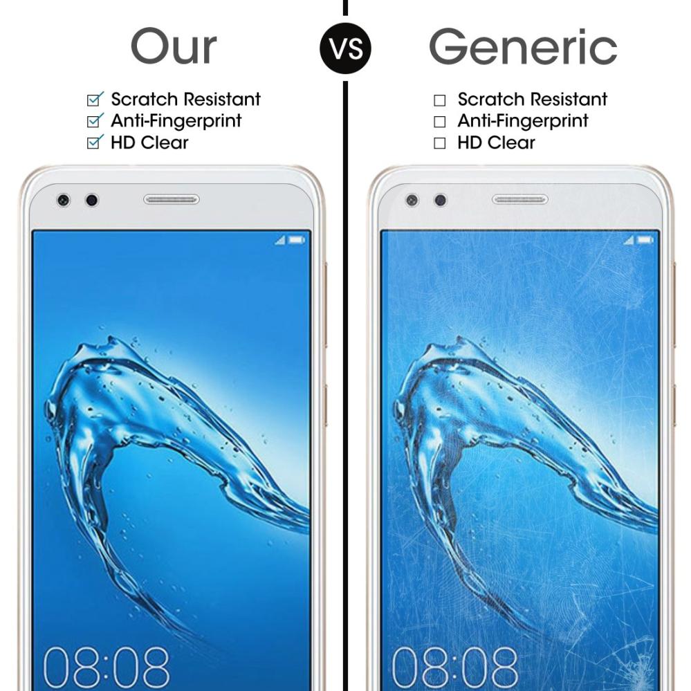 Skärmskydd för Huawei Y6 Pro (2017) av härdat glas