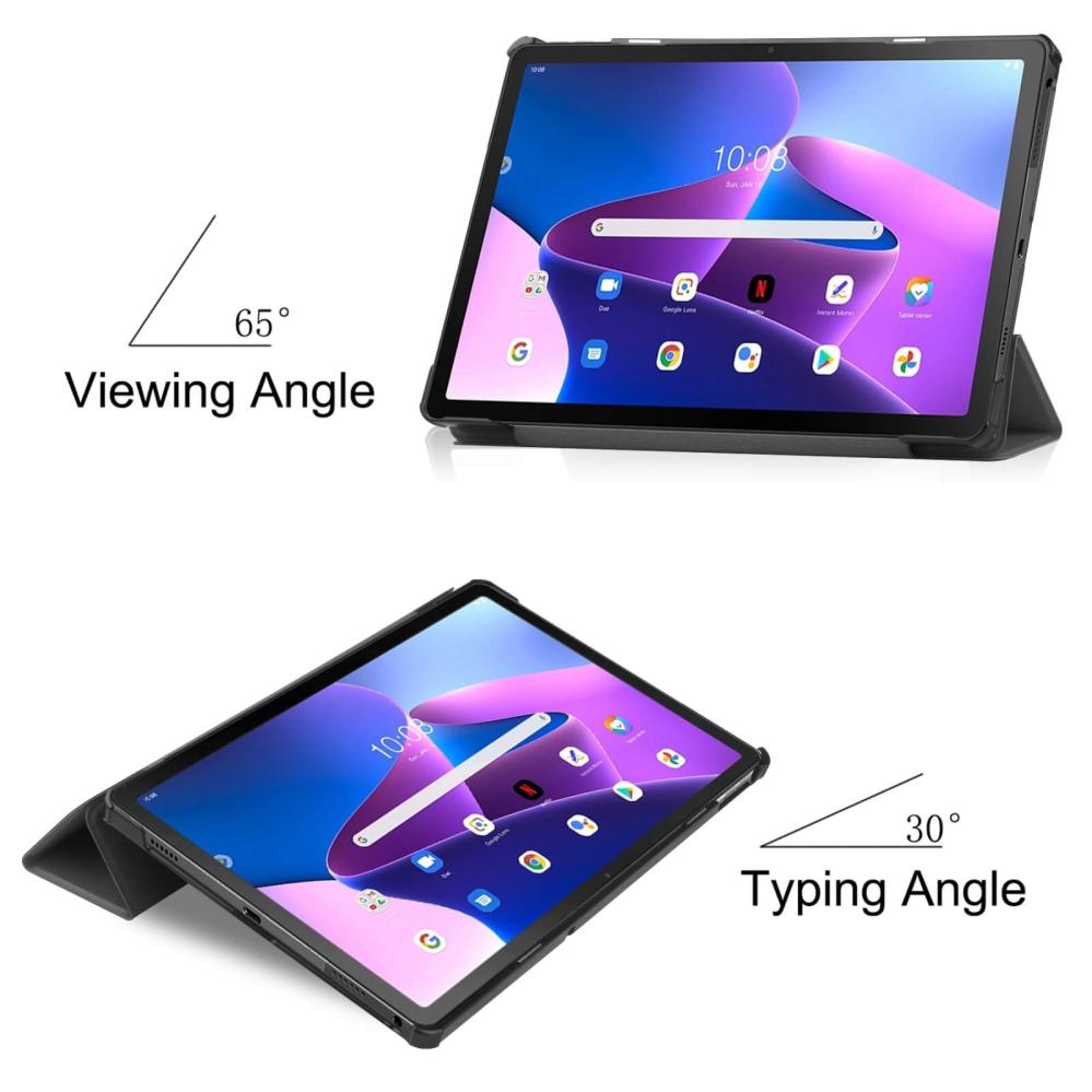 Fodral Grå för Lenovo Tab M10 Plus 3 Gen