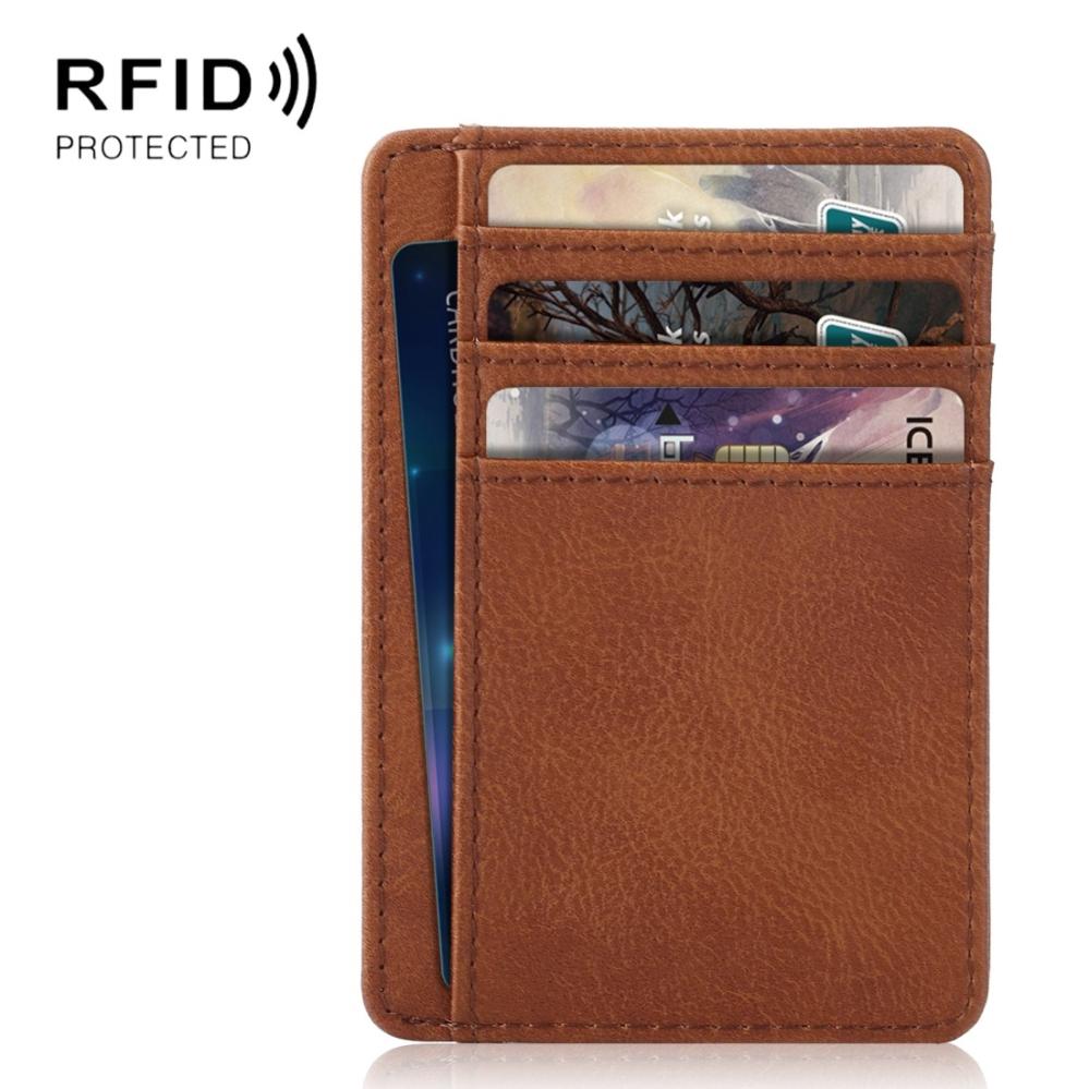 Plånbok med RFID-skydd och plats för ID-kort/ kreditkort