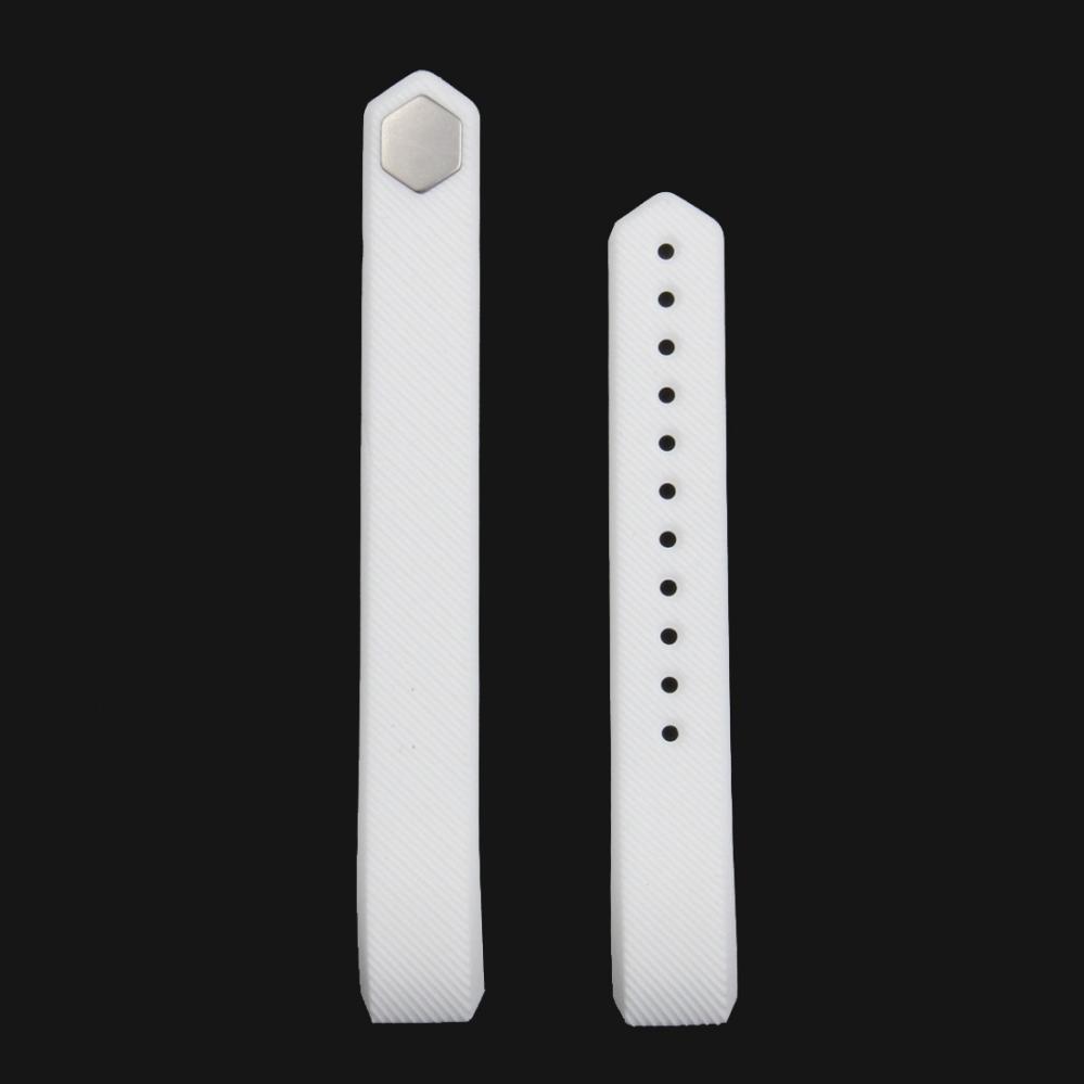 Armband för Fitbit Alta - Vit silikon