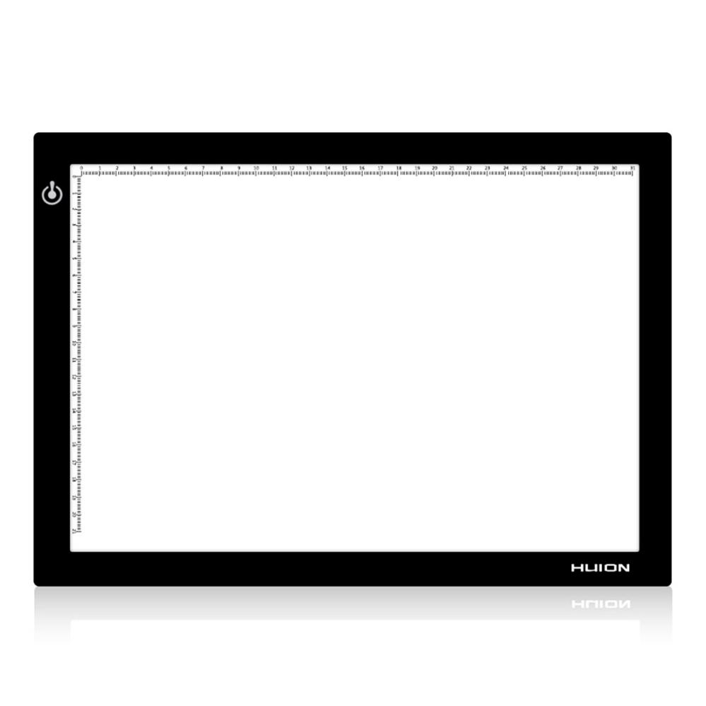Huion Portabelt LED ljusbord för diabilder, negativ