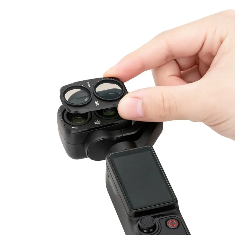  JJC F-M4PND232 Variabelt ND2-32-filter för DJI Osmo Pocket 4P från Kamda – snabb leverans och trygg e-handel