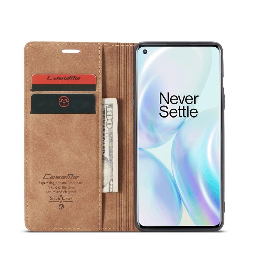 CaseMe Plånboksfodral med kortplats för OnePlus 8