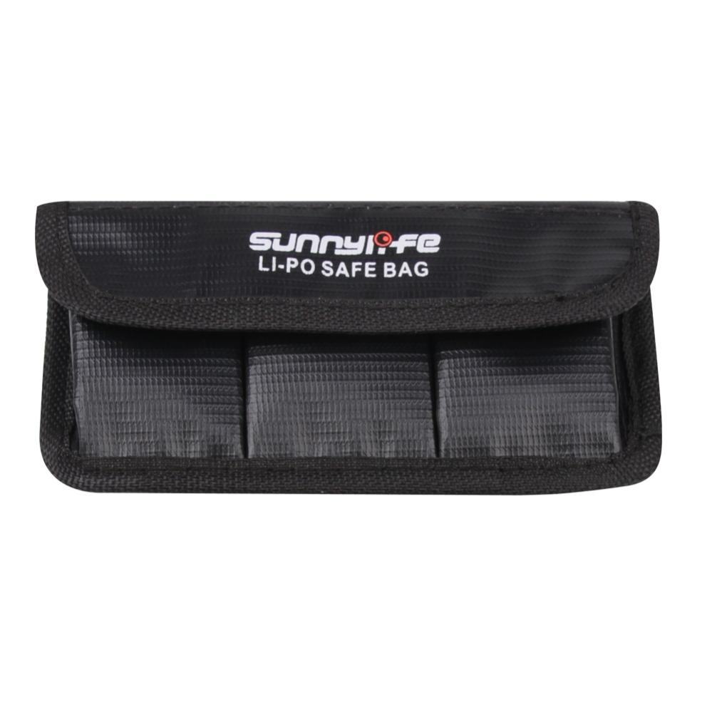 Sunnylife Säker förvaringsväska för Osmo Action Batterier