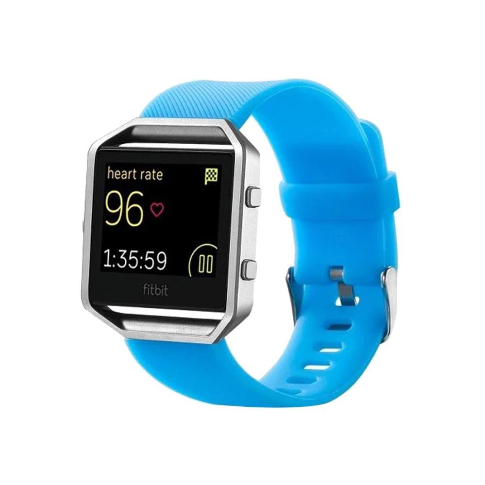 Armband för Fitbit Blaze Blå silikon