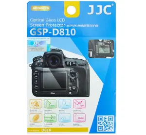  JJC Skärmskydd för Nikon D810/D810A optiskt glas 9H från Kamda – snabb leverans och trygg e-handel