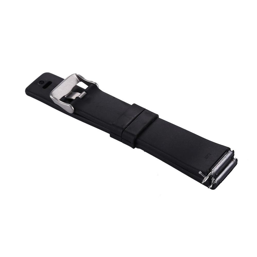 Silikonarmband Svart för Fitbit Versa/ Versa 2 145-205mm