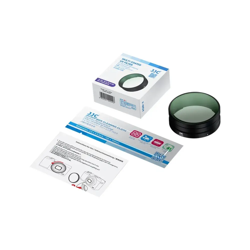  JJC F-WG4 UV-filter med multicoating för Ricoh GR IV från Kamda – snabb leverans och trygg e-handel