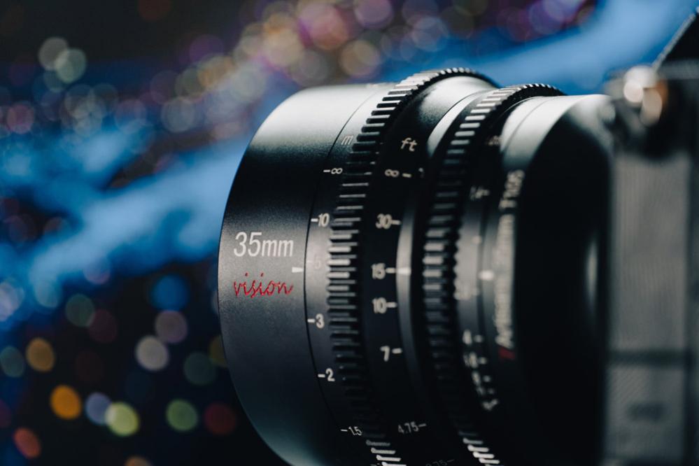 7Artisans 35mm T 1.05 Vision Cinema Objektiv APS-C för Fujifilm X