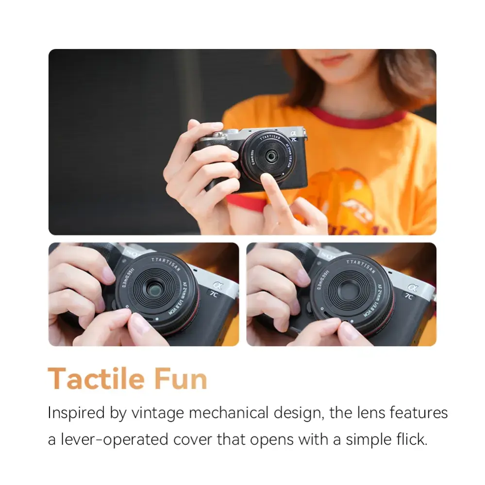  TTArtisan AF 24mm f/3.8 Mini för Sony E fullformat från Kamda – snabb leverans och trygg e-handel