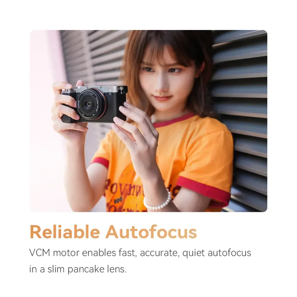  TTArtisan AF 24mm f/3.8 Mini för Sony E fullformat från Kamda – snabb leverans och trygg e-handel