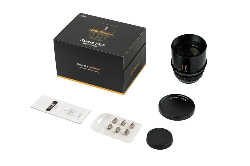  7Artisans 85mm T2,0 Fullformat Cinema för Nikon Z från Kamda – snabb leverans och trygg e-handel