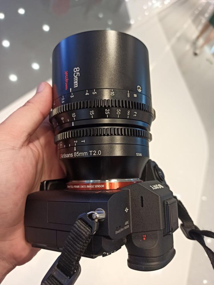  7Artisans 85mm T2,0 Fullformat Cinema för Nikon Z från Kamda – snabb leverans och trygg e-handel