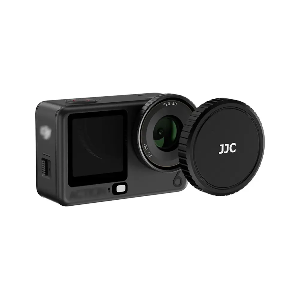  JJC LC-DOA6A Objektivlock för DJI Osmo Action 6 glaslinsskydd från Kamda – snabb leverans och trygg e-handel
