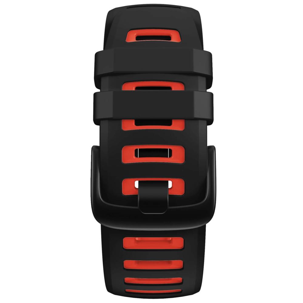 Silikonarmband för Garmin Instinct/Instinct Esports 22mm Röd & Svart