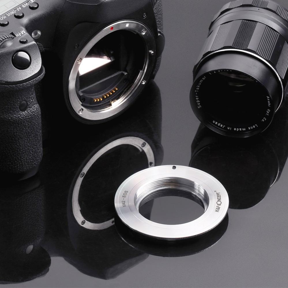 K&F Concept Objektivadapter till M42 objektiv för Canon EOS kamerahus