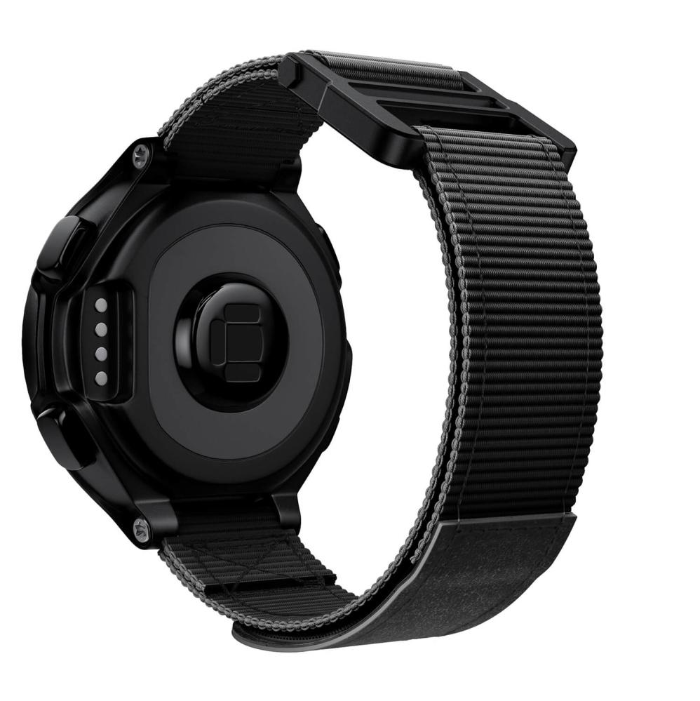 Nylonarmband Svart för Garmin Forerunner 230/235/620/630/735/735XT